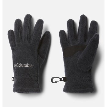 Columbia Fast Trek Fleece, Guantes Negros Para Niña | 812934-BSZ